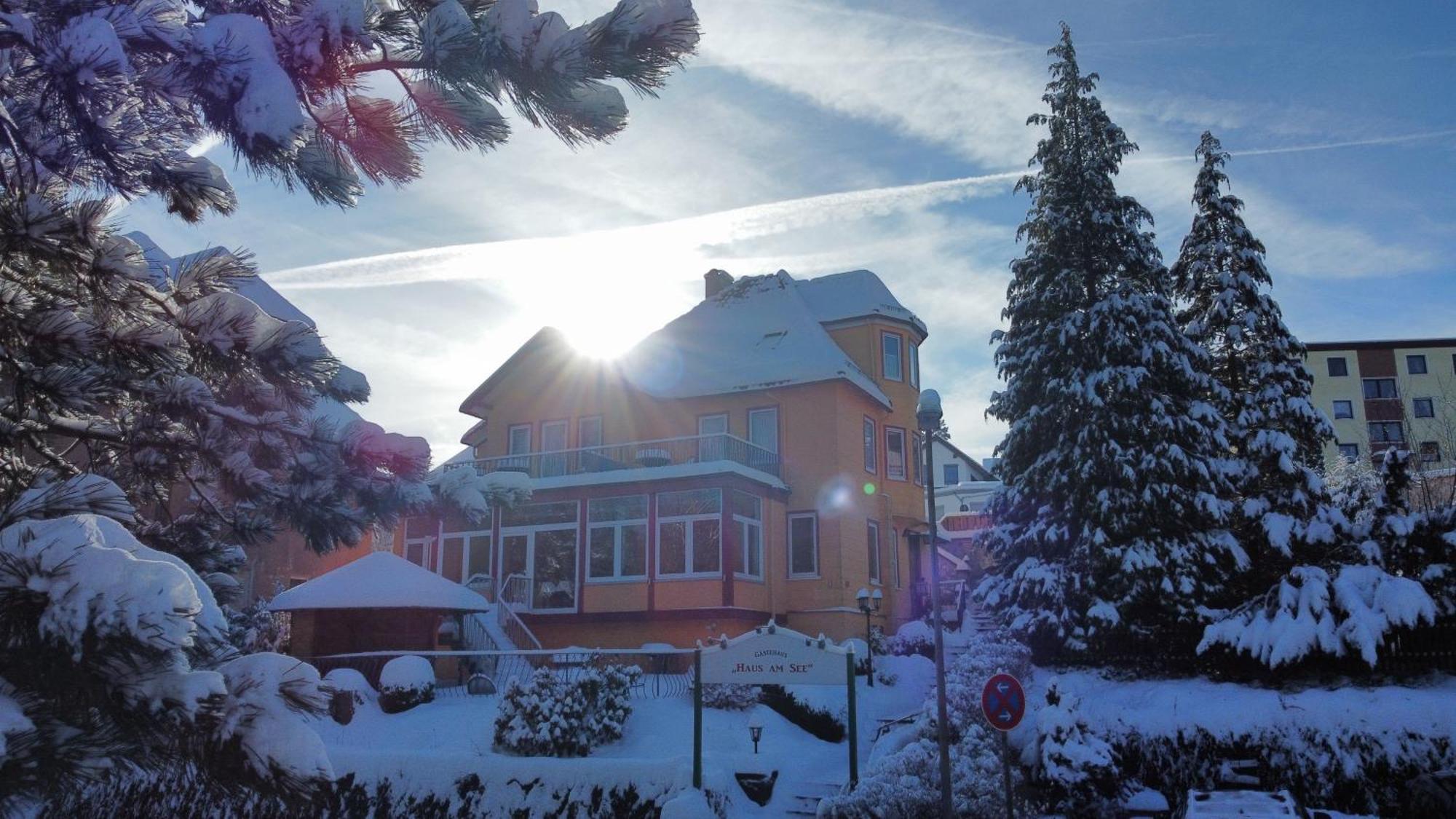 Haus Am See Bad Sachsa Bagian luar foto